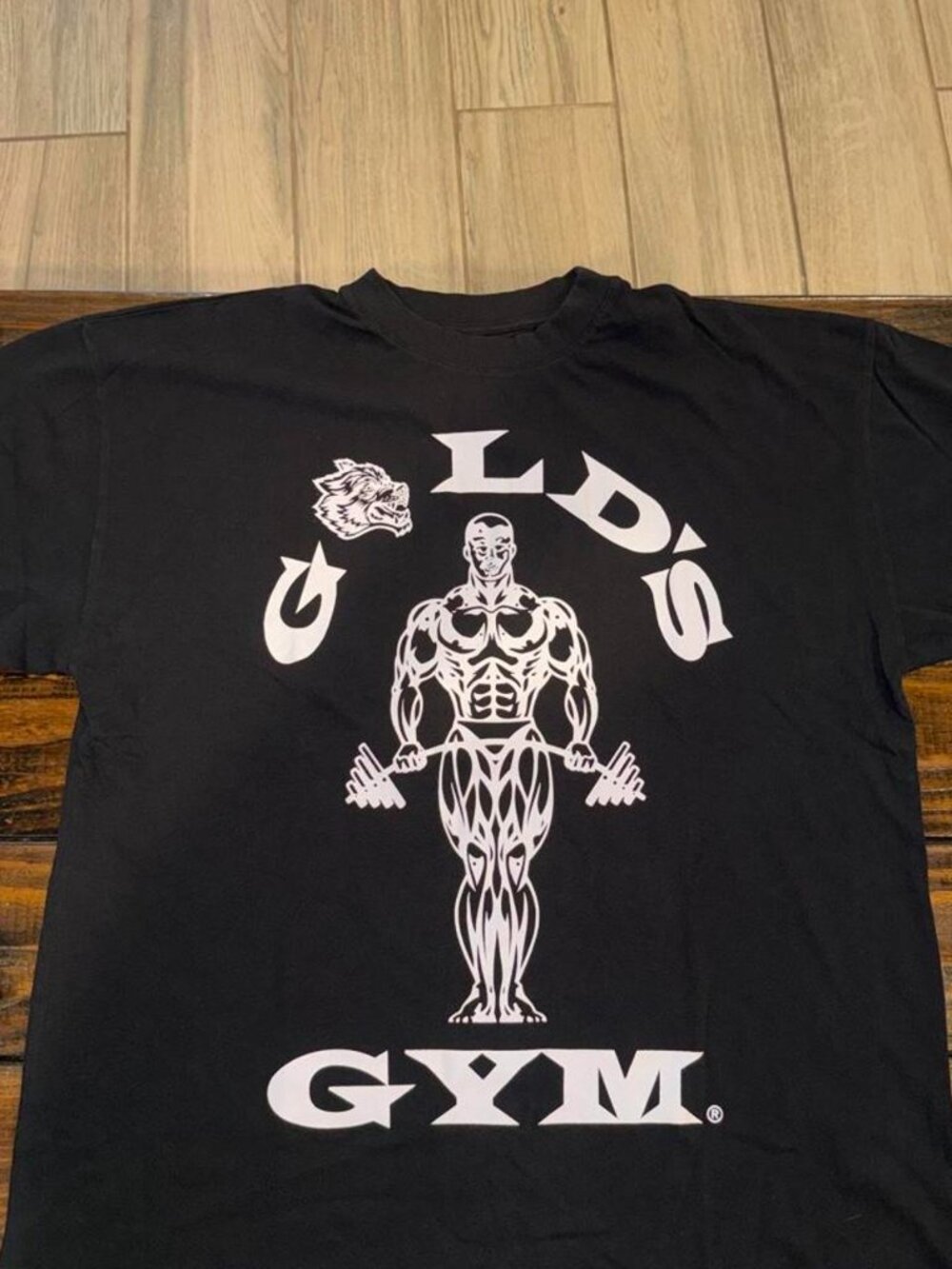 Darc Sport x Golds Gym collab men’s graphic tee